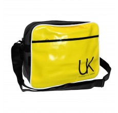 Underground Kulture Neon Yellow Stargazer Postman Shoulder Bag